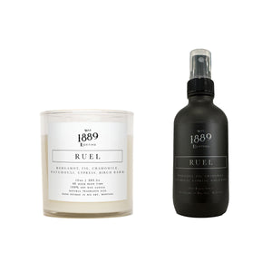 Ruel Room Spray and Candle